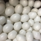 Preview: 50 Eier weiß Kunststoff 6 cm