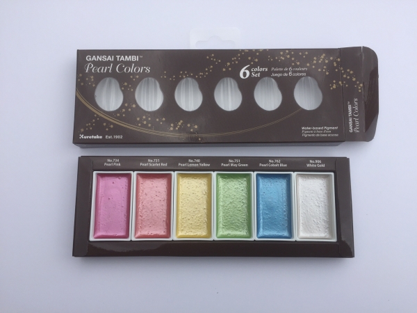 Gansai Tambi Pearl Colors