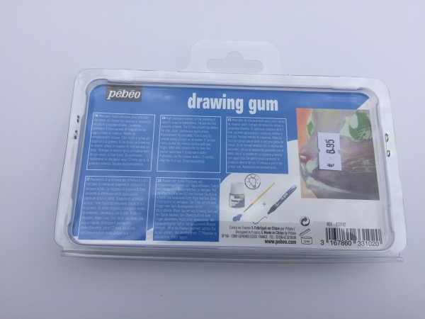 Drawing Gum Stift fein/Rubbelkrepp
