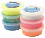 Foam Clay® - Sortiment, sortierte Farben, Glitter, 6x14 g